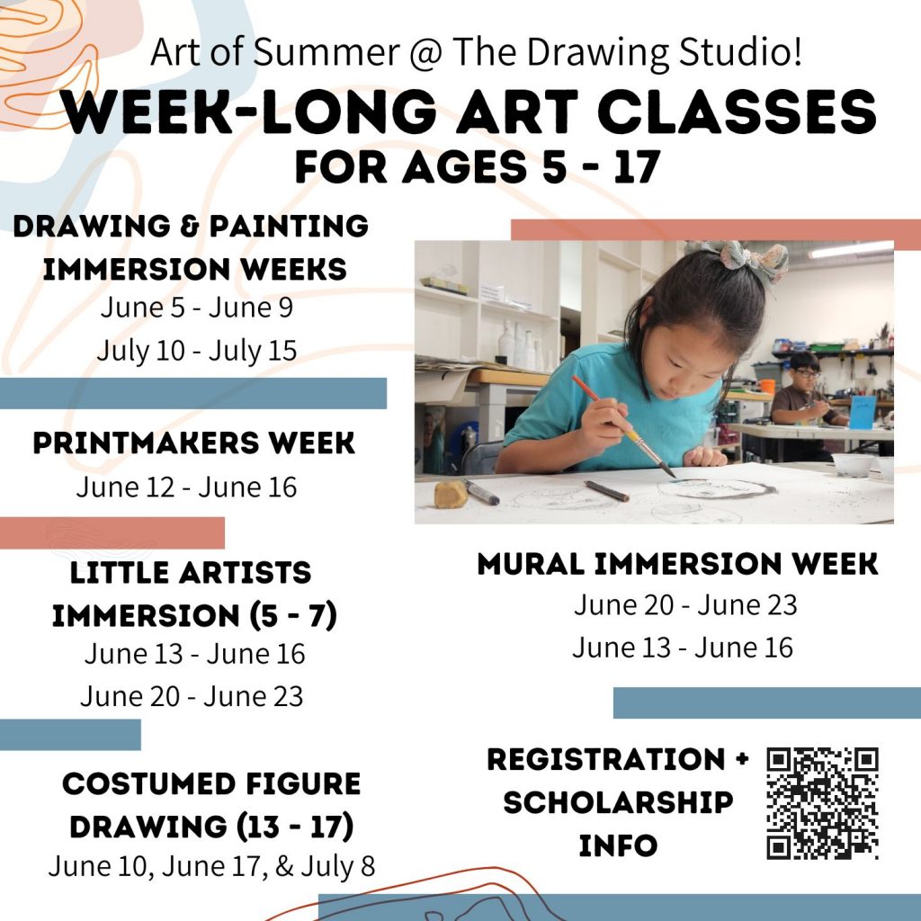 Overview of Art of Summer for Littles, Youth, and Teens